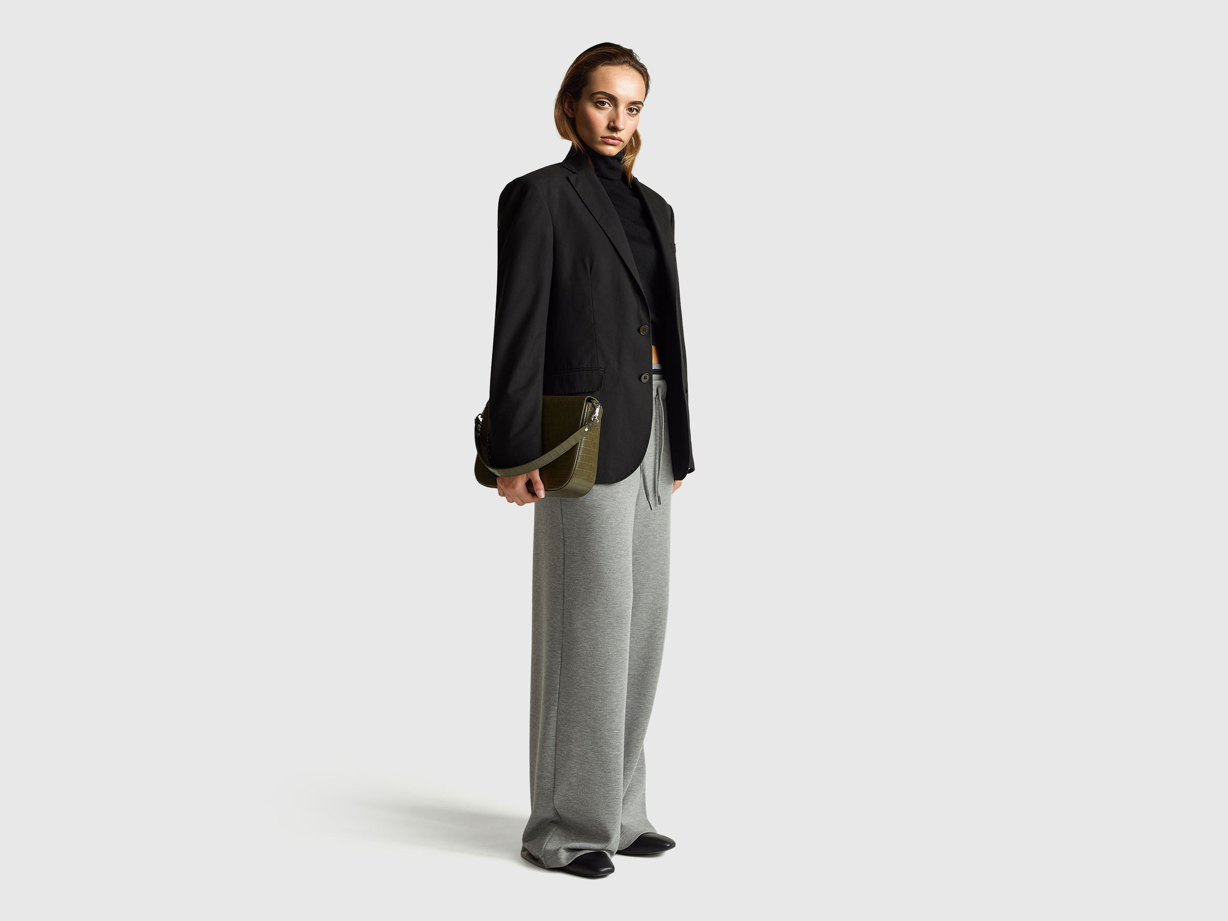 TURTLE NECK SWEATER Women image number 3